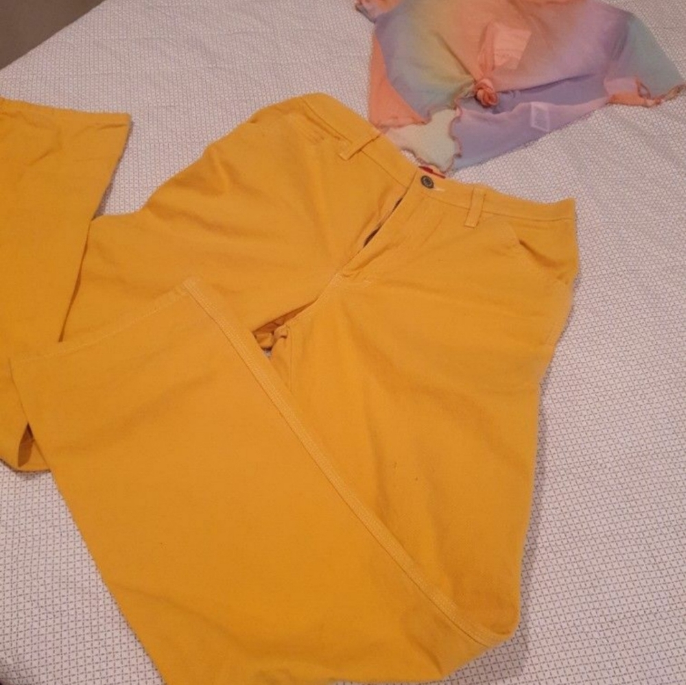 Dickies yellow cargo jeans